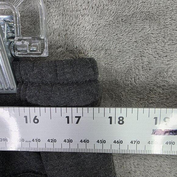 Mens US Polo Assn Gray Heavyweight Fleece Sweatpants Drawstring Polyester XXL - Picture 6 of 10